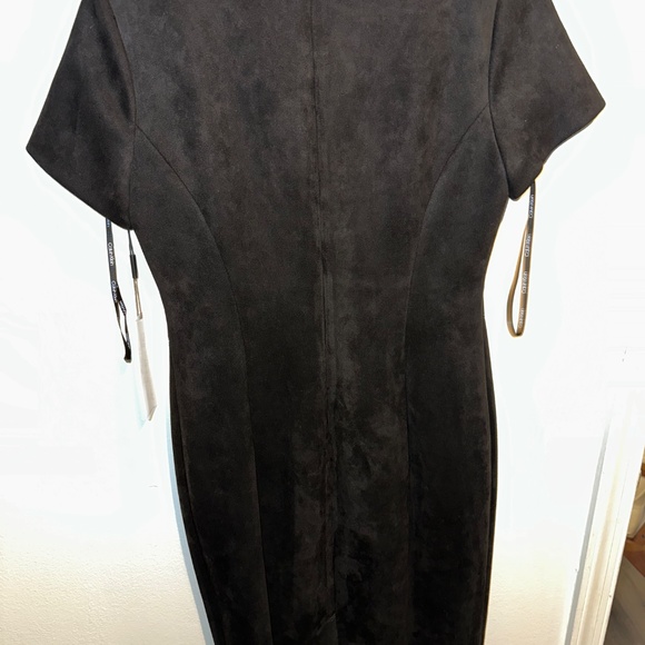 Calvin Klein Suede Dress. - Picture 5 of 6